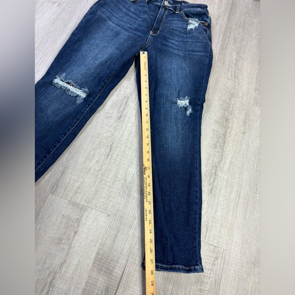 Judy Blue Boyfriend Fit Jeans Size 11/30 - Picture 4 of 7